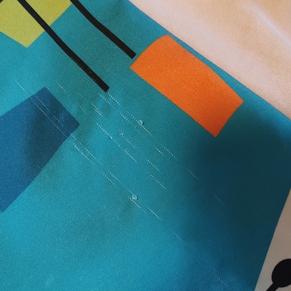 Retro Geometric Men's Shirt 3XL - Picture 8 of 9